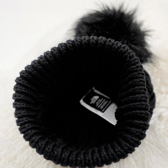 The North Face Women's Oh-Mega Fur Pom Beanie - Picture 3 of 6